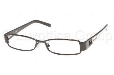Image of Miu Miu MU60EV SV Prescription Eyeglasses - Gloss Black Demo Lens Frame / 51 mm Prescription Lenses, 7AX1O1-5114