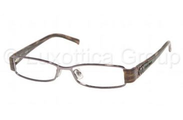 Image of Miu Miu MU60EV SV Prescription Eyeglasses - Gunmetal Demo Lens Frame / 49 mm Prescription Lenses, 5AV1O1-4914