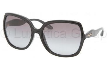 Image of Miu Miu MU01MS Sunglasses 1AB3M1-6118 - Black