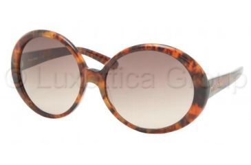 Image of Miu Miu MU13HS Progressive Sunglasses - Spotted Tortoise Brown Gradient Frame w/ 61 mm Diameter Lenses, 7S16S1-6117