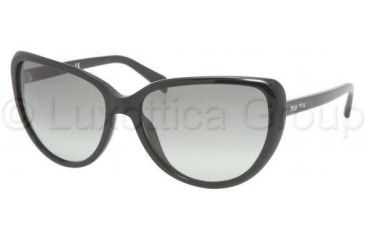 Image of Miu Miu MU16LS Sunglasses 1AB3M1-6016 - Black