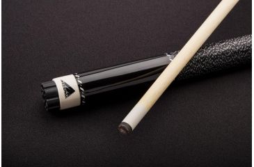 Image of Mizerak 57in Two-Piece Hardwood Cue, Black P1862BK