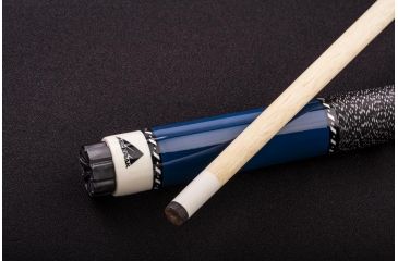 Image of Mizerak 57in Two-Piece Hardwood Cue, Blue P1862BL