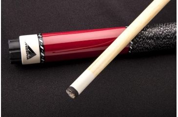 Image of Mizerak 57in Two-Piece Hardwood Cue, Red P1862R