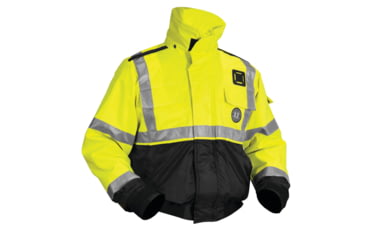 Image of Mj6214 T3 ANSI High Visibility Flotation Jacket, ansi-high-visibility-flotation-jacket-mj6214-t3