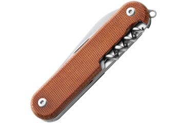 Image of MKM Campo 7 Multipurpose Folding Knife, 2.8in, CPM MagnaCut, Micarta Handle, Natural, MK CP07MAG-NC