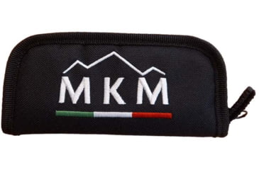 Image of MKM Eclipse Bronze Folding Knife by Jesper Voxnaes, 4.25in Closed, 3.25in Black Stonewash CPM Magnacut SS Blade, Bronze Titanium Handle, Nylon Case, MK EL-BRCFD
