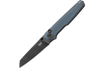 Image of MKM Miura Button Lock Gray SW Folding Knife, MKMMIAGYB