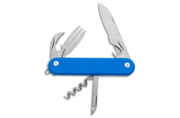 Image of Mkm MKM Malga 6 Multi-Tool Knife Blue G10 7-in-1 MP06-GBL, Blue, adult, BHQ-136990