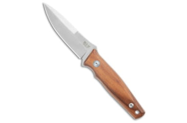 Image of Mkm MKM Terzuola TPF Defense MagnaCut Fixed Blade Knife Santos Wood 3.8" SW, Brown, CPM MagnaCut, adult, BHQ-192038