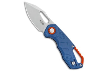 Image of Mkm MKM Voxnaes Isonzo Clip Point Liner Lock Knife Blue FRN 2.25" Stonewash, Blue, Bohler N690, adult, BHQ-100468