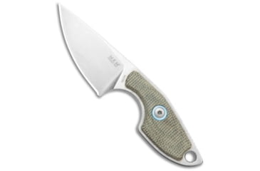 Image of Mkm MKM Voxnaes Mikro 1 Fixed Blade Knife Green Canvas Micarta 2" SW, Green, Bohler M390, adult, BHQ-117232