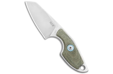 Image of Mkm MKM Voxnaes Mikro 2 Fixed Blade Knife Green Canvas Micarta 2" SW MR02-GC, Green, Bohler M390, adult, BHQ-121219