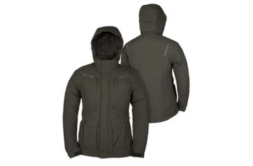 Image of Mobile Warming 12V Heated Pinnacle Waterproof Parka Jacket - Womens, Thyme, Large, MWWJ13270420