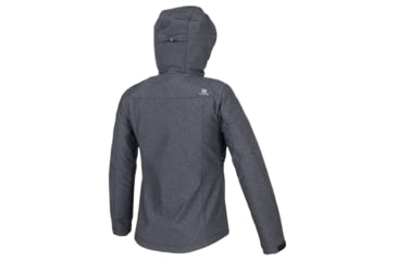 Image of Mobile Warming 7.4V Heated Adventure Waterproof Jacket - Womens, Heather Gray, Extra Small, MWWJ10220120