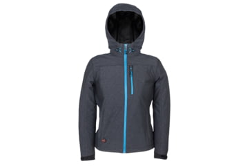 Image of Mobile Warming 7.4V Heated Adventure Waterproof Jacket - Womens, Heather Gray, Extra Small, MWWJ10220120