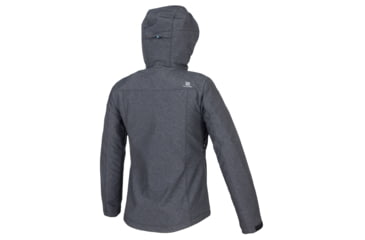 Image of Mobile Warming 7.4V Heated Adventure Waterproof Jacket - Womens, Heather Gray, Extra Small, MWWJ10220120