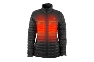 Image of Mobile Warming 7.4V Heated Back Country Jacket - Womens, Black, Extra Small, MWWJ04010120
