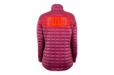 Image of Mobile Warming 7.4V Heated Back Country Jacket - Womens, Burgundy, Medium, MWWJ04310320