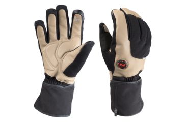 Image of Mobile Warming 7.4V Heated Blacksmith Glove - Mens, Light Tan/Black, Extra Large, MWUG10180520
