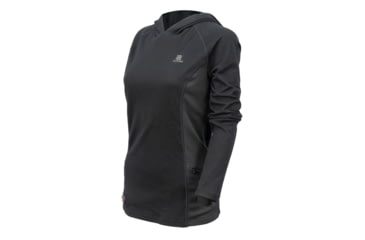 Image of Mobile Warming 7.4V Heated Merino Baselayer Shirt - Womens, Black, Medium, MWWT14010321