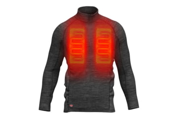 Image of Mobile Warming 7.4V Heated Primer Plus Baselayer Shirt - Mens, Gray, 2XL, MWMT12010620