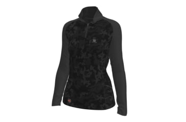 Image of Mobile Warming 7.4V Heated Proton Baselayer Shirt - Womens, Black Camo, Medium, MWWT15010321