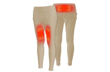 Image of Mobile Warming 7.4V Heated Thermick Baselayer Pant - Womens, Tan, Medium, MWWP20180321