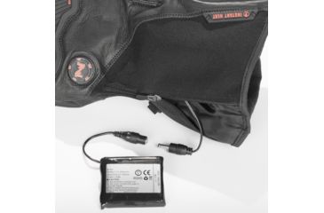 Image of Mobile Warming Barra Leather Heated Glove, Black, 2XL, MWG19M06-01-06