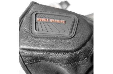 Image of Mobile Warming Barra Leather Heated Glove, Black, 2XL, MWG19M06-01-06