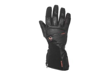 Image of Mobile Warming Barra Leather Heated Glove, Black, 2XL, MWG19M06-01-06