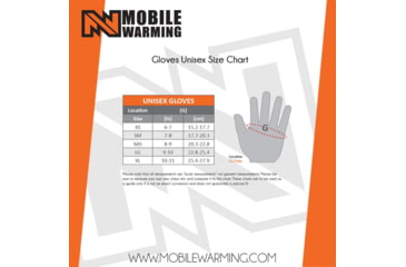 Image of Mobile Warming Blizzard Heated Glove, Black, 2XL, MWG19M05-01-06
