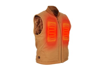 Image of Mobile Warming Foreman 2.0 Heated Vest - Mens, Sand, Extra Large, MWMV15130521