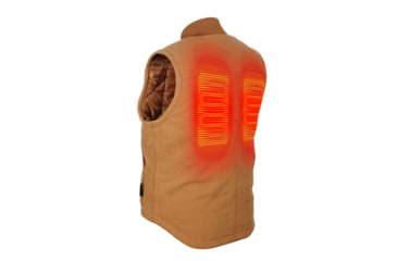Image of Mobile Warming Foreman 2.0 Heated Vest - Mens, Sand, Extra Large, MWMV15130521