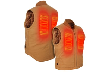 Image of Mobile Warming Foreman 2.0 Heated Vest - Mens, Sand, Extra Large, MWMV15130521