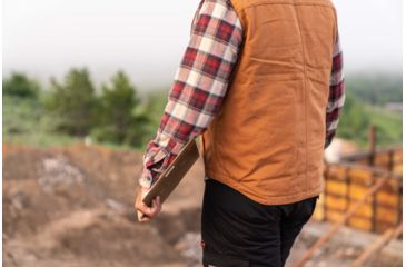 Image of Mobile Warming Foreman Vest - Mens, Tan, Extra Large, MWJ19M17-16-05