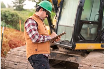 Image of Mobile Warming Foreman Vest - Mens, Tan, Extra Large, MWJ19M17-16-05