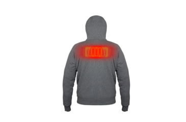 Image of Mobile Warming Phase Heated 7.4 Hoodie Sweatshirt - Womens, Gray, Extra Small, MWJ19M08-22-03