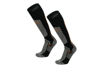 Image of Mobile Warming Pro Compression Heated Socks, Black, Large, MWUS12220421