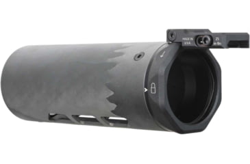 Image of MODTAC U-RAC XL Suppressor Shield, Natural/Clear Coat Carbon Fiber, 6.0in, 18B-017-AR15-6-N