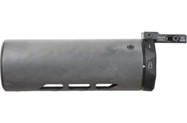 Image of MODTAC U-RAC XL Suppressor Shield, Natural/Clear Coat Carbon Fiber, 6.0in, 18B-017-AR15-6-N