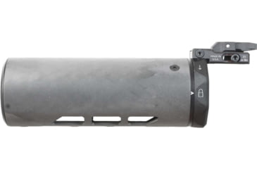 Image of MODTAC U-RAC XL Suppressor Shield, Natural/Clear Coat Carbon Fiber, 6.0in, 18B-017-AR15-6-N