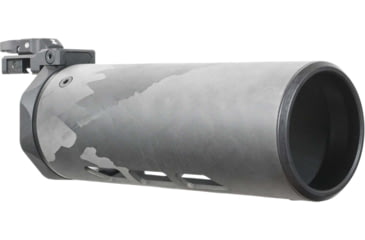 Image of MODTAC U-RAC XL Suppressor Shield, Natural/Clear Coat Carbon Fiber, 6.0in, 18B-017-AR15-6-N