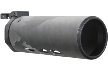 Image of MODTAC U-RAC XL Suppressor Shield, Natural/Clear Coat Carbon Fiber, 6.0in, 18B-017-AR15-6-N