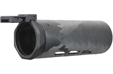 Image of MODTAC U-RAC XL Suppressor Shield, Natural/Clear Coat Carbon Fiber, 6.0in, 18B-017-AR15-6-N