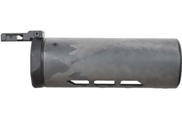 Image of MODTAC U-RAC XL Suppressor Shield, Natural/Clear Coat Carbon Fiber, 6.0in, 18B-017-AR15-6-N