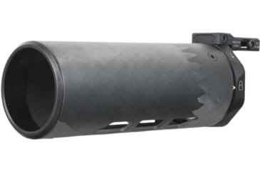 Image of MODTAC U-RAC XL Suppressor Shield, Natural/Clear Coat Carbon Fiber, 6.0in, 18B-017-AR15-6-N