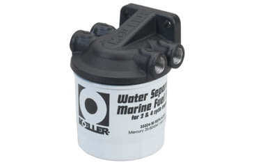 Image of Moeller Aluminum 10 Micron Water Separating Fuel Filter Filter Kit, 033320-10