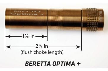 Image of Mojo Beretta Optima Plus Choke Tube, Short, Bronze, FS108T