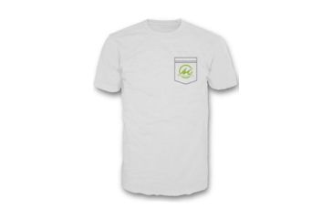Image of Mojo Sportswear Company Gulp, Slurp, Swallow Bass Scene Wireman X Short Sleeve T-Shirt - Mens, White Caps, 4XL, WHTCP - 4XL - GSSBS WRMN X